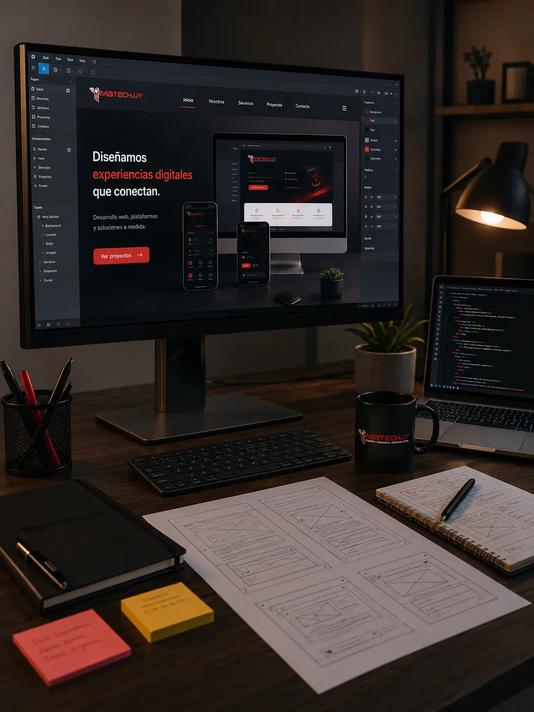 Proyecto de desarrollo web realizado por IMATECH.UY