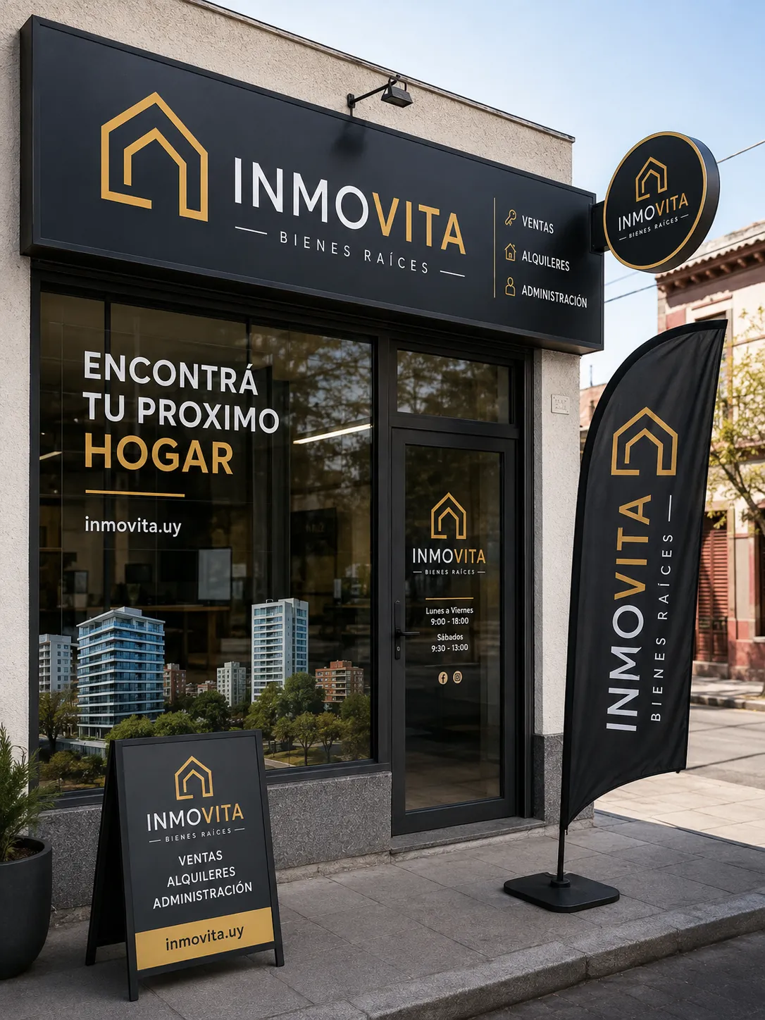 Trabajo de gráfica publicitaria realizado por IMATECH.UY