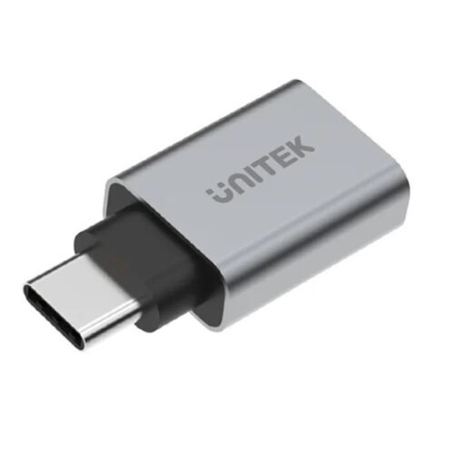 ADA167 Adaptador Unitek USB 3.0 5Gbps USB-C a USB-A Gris