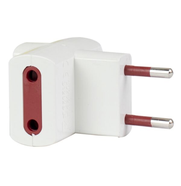 Adaptador de Corriente Conatel 3x2L a Ficha 2L 100-240V Blanco