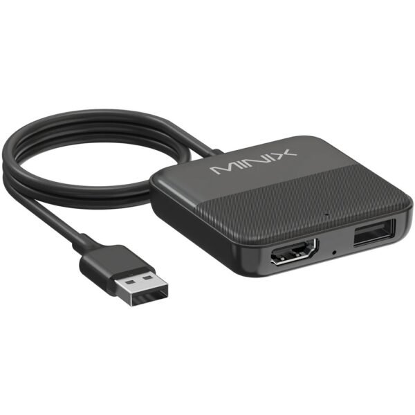 ADA178 Adaptador 3 en 1 MINIX CA361 Plus para CarPlay y Android Auto HDMI 2K