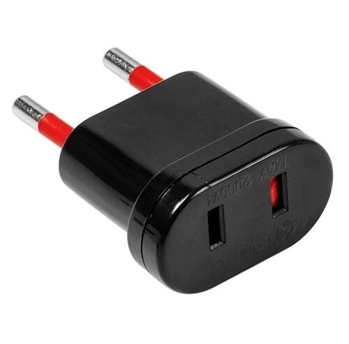 ADA183 Adaptador Conatel S/T a Ficha Americana Negro