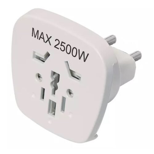 ADA185 Adaptador Conatel Multiformato 2500W Ficha Schuko