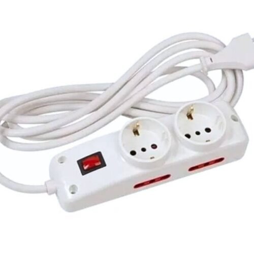 ALA01 Alargue Conatel 3m 2xSchuko 4x3L Ficha 3L