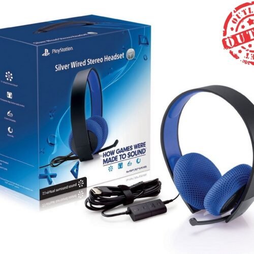 Audífonos Sony Gaming USB PS3 PS4 Cableados (con detalles)