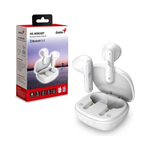 AUR151 Auriculares Genius HS-M905BT TWS Bluetooth 5.3 Blanco