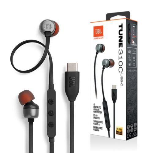 AUR162 Auriculares JBL TUNE 310C USB-C Negro