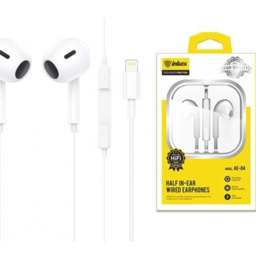 AUR172 Auriculares Inkax Intraaurales Lightning Blancos