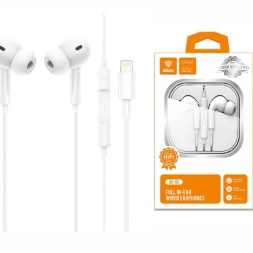 AUR173 Auriculares Inkax Intraaurales Lightning Blancos