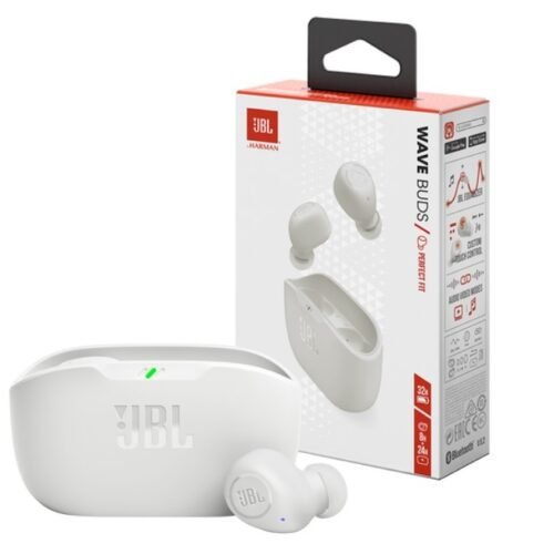 AUR190 Auriculares JBL Wave Buds 2 Bluetooth ANC Blanco