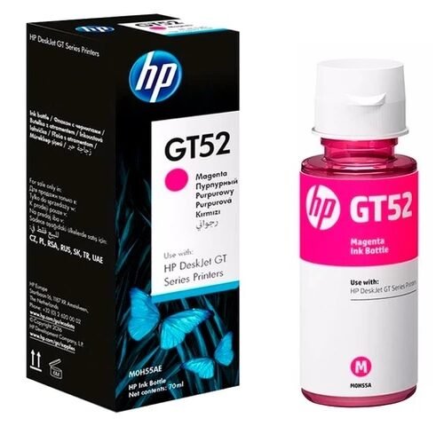 Botella de Tinta Original HP GT52 Magenta