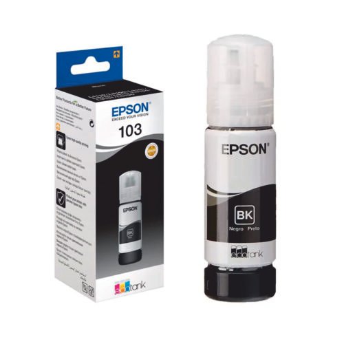 BOT26 Botella de Tinta Original Epson 103 EcoTank Negra