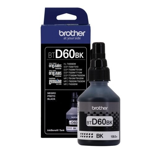 BOT30 Botella de Tinta Brother BTD60BK Negra