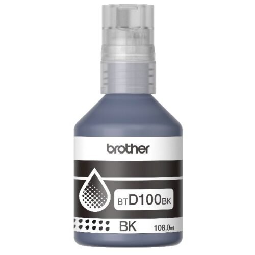 BOT34 Botella de Tinta Brother BTD100BK Negra