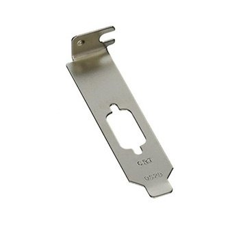 BRA06 Bracket D-SUB Low Profile Plata