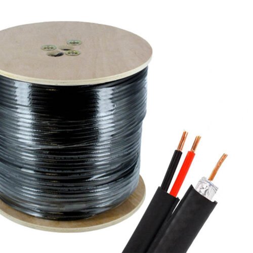 Cable Siamés NRG+ Coaxial + Corriente RG59 Bobina 305m