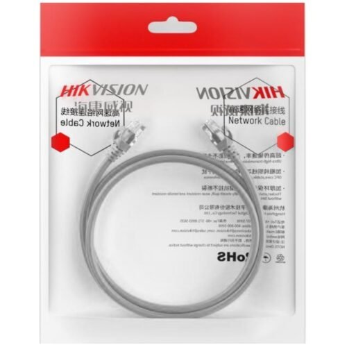 CAB250 Cable Patchcord Hikvision Cat6 Gris 50 Centímetros