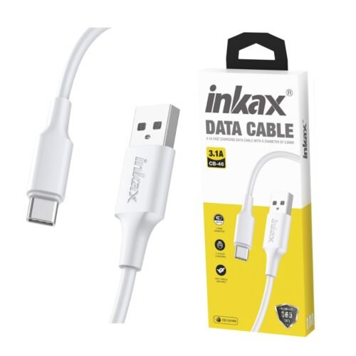Cable Inkax Tipo-C 3.1A 2M Blanco