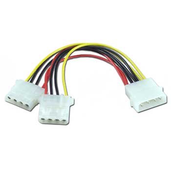 CAB42 Cable de poder tipo Y para fuente ATX Molex