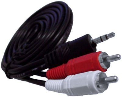 CAB87 Cable de Audio Xtreme 3.5mm a 2 RCA Estéreo 1.8m