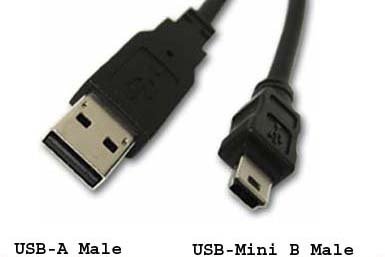 Cable Mini USB 5 Pines 1.5m