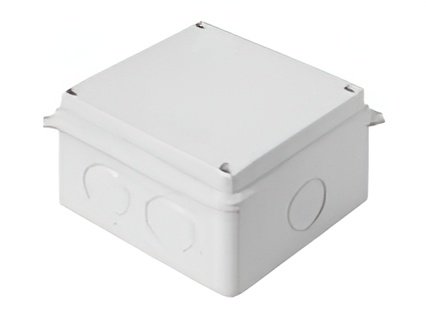 CAJ34 Caja Estanca Conatel Cuadrada Lisa 100x100x70mm