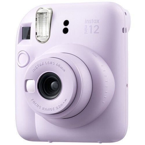 Cámara Instantánea Fujifilm Instax Mini 12 Lila Holiday Bundle