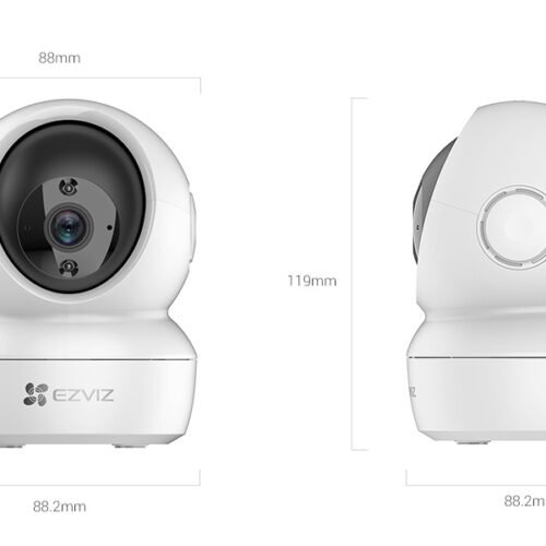 CAM780 Cámara Ezviz H6c 1080p Wi-Fi Motorizada Interior