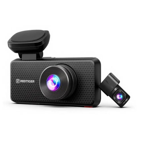 CAM805 Dashcam Redtiger F17 Elite 4K Triple Wi-Fi GPS