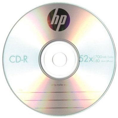 CD-R HP 52x 700MB 80min Bulk 50 Unidades