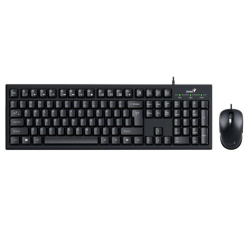 COM116 Combo Genius KM-100SE Teclado y Mouse USB Negro