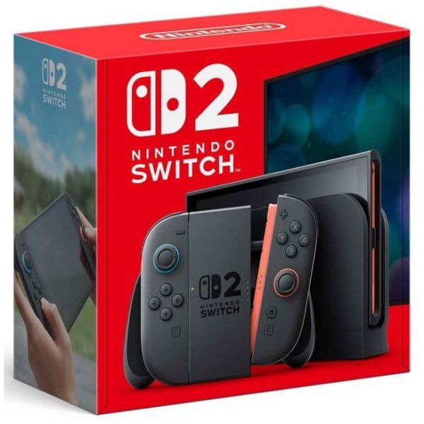 CON256 Consola Nintendo Switch 2 Pantalla 7.9" 4K Docked