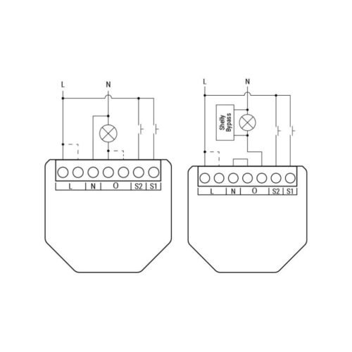 DIM05 Dimmer Shelly Gen4 Wi-Fi Bluetooth