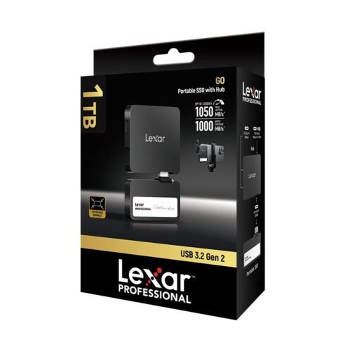 DIS412 Disco SSD Lexar Professional Go 1TB Portable Hub USB 3.2