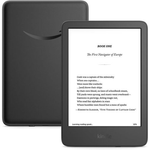 Ebook Amazon Kindle 2024 6" 300 ppi 16GB Wi-Fi Negro