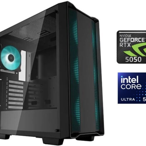 EQU1211 Equipo Gamer Core Ultra 5 225F, 16GB, 500GB, RTX 5050 8GB