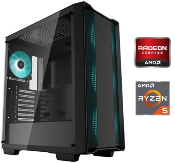 EQU1225 Equipo Gamer Ryzen 5 5600GE, 16GB, 500GB, Gráficos Radeon