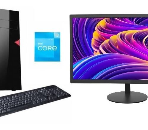 EQU955MON292 Combo equipo Core i3 12100 + Monitor 19" nuevos!