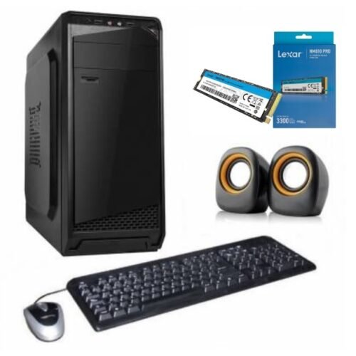 Equipo AMD Ryzen 7 8GB DDR4 + SSD Lexar 500GB NVMe