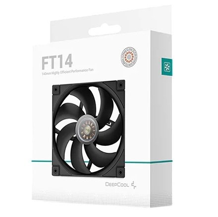 Fan Cooler DeepCool FT14 Negro 140mm