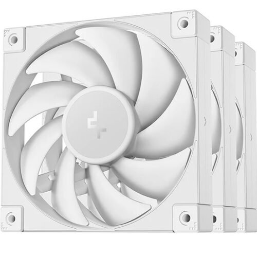 Fan Cooler DeepCool FD12 120mm Pack de 3 Blanco