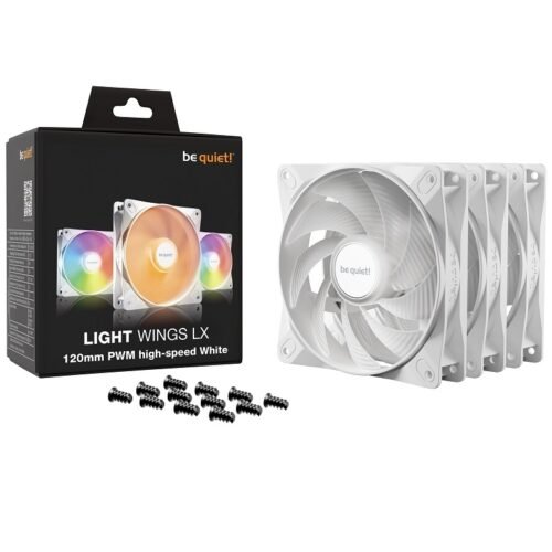 Fan Cooler be quiet! Light Wings LX 120mm PWM HS Triple Pack