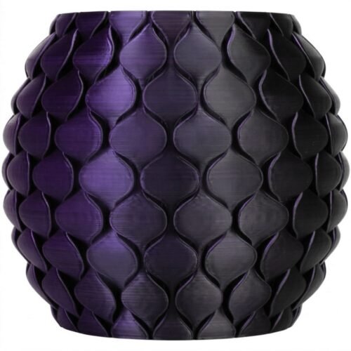 Filamento Sunlu Silk PLA+ Dual Negro Morado