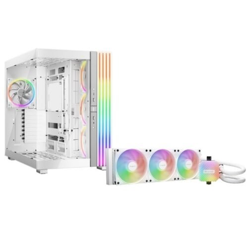 GAB213FAN113 Combo Gabinete y Refrigeración Líquida be quiet! Light Base 900 FX + Light Loop 360mm Blanco