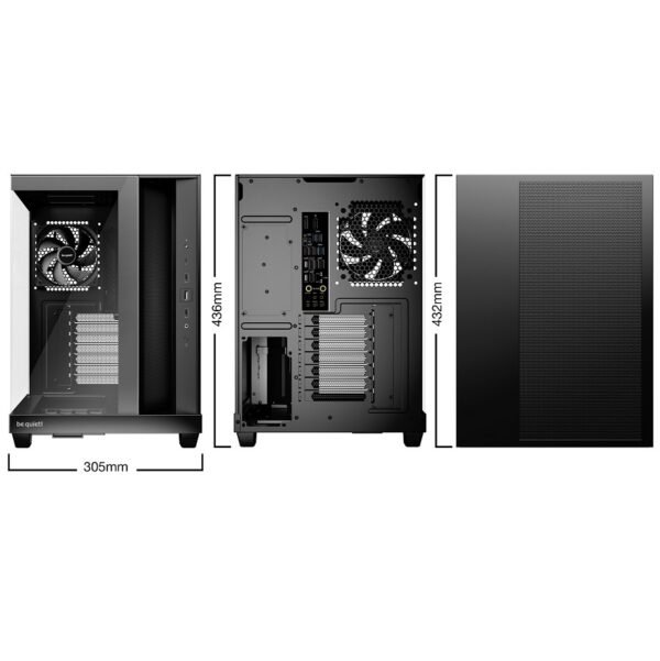 Gabinete be quiet! Light Base 500 ATX Negro