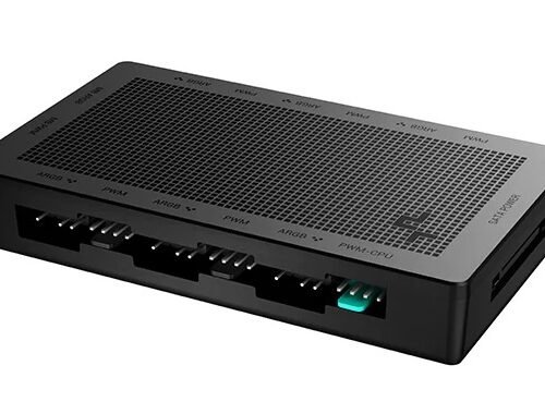Hub DeepCool SC790 PWM ARGB 6 Puertos 2 en 1