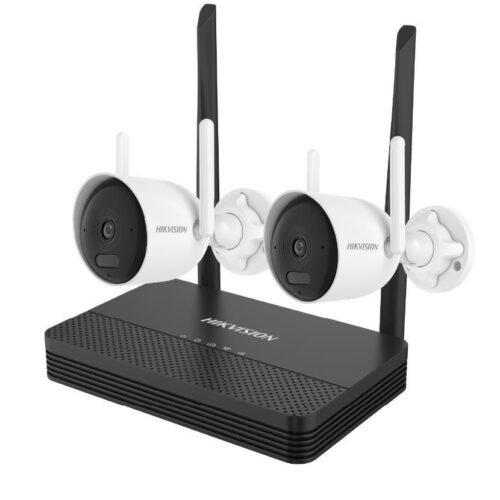 KIT23 Kit Wi-Fi Hikvision EasyLink 2 cámaras 4MP de exterior con NVS