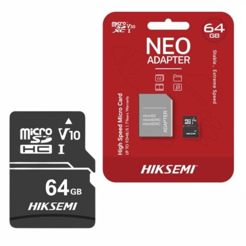 MEM384 Memoria MicroSD Hiksemi HS-TF-NEO 64GB Clase 10