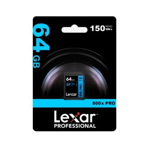 MEM446 Memoria SDXC Lexar 800X Pro 64GB 150MB/s Blue