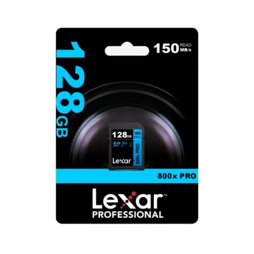 MEM447 Memoria SDXC Lexar 800X Pro 128GB 150MB/s Blue